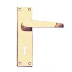 Victorian Lever Lock Straight Bathroom (H-1258)